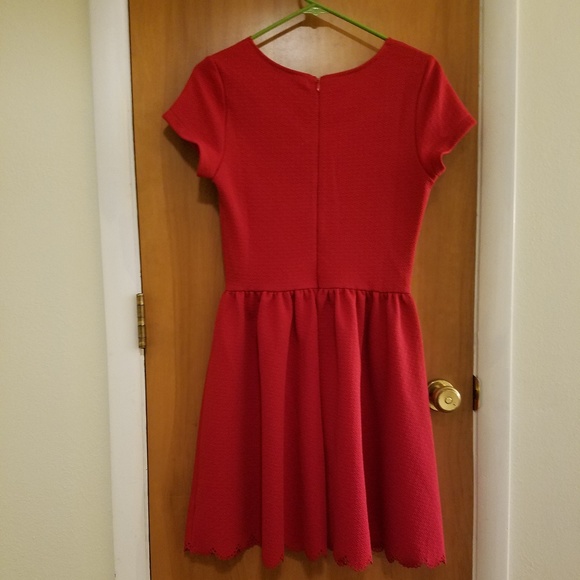 Francesca's Collection Red Dress - Picture 2 of 2